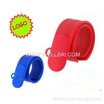 China Supplier of Silicone USB Bracelet for Promotion